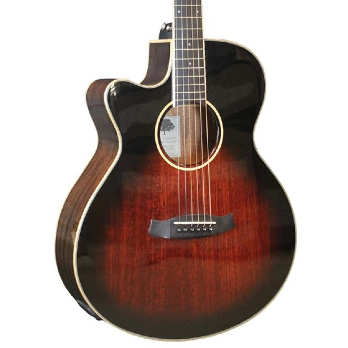 Tanglewood TW4CEAVB Winterleaf Left Handed Electro Acoustic Guitar Autumn Burst