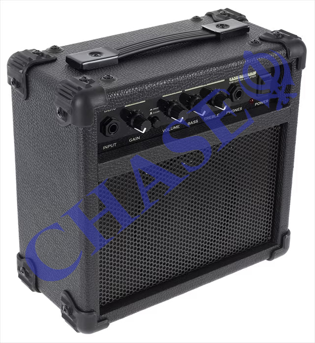 Kinsman BB10 10W Electric Guitar Amplifier 10 Watts Portable Combo Black