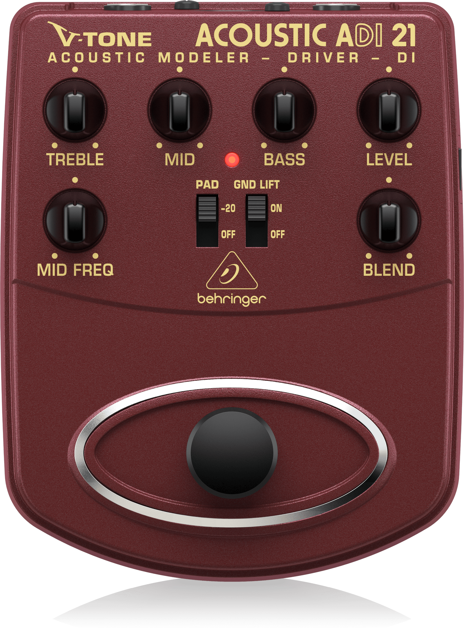 Behringer V-Tone Acoustic Amp Modeller / Direct Recording Preamp / DI Box - ADI21