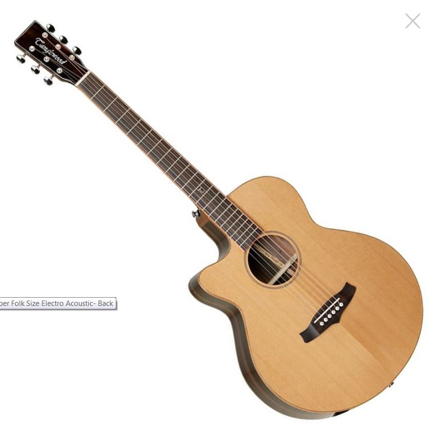 Tanglewood Java TWJSF CE LH Electro Acoustic Left Handed Guitar