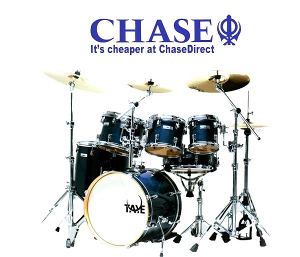 Drum Kit 4 Piece TAYE Studio Maple Maple 22" Bass Drums Incl Hardware Set D22 -