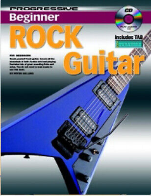 Learn To Play Rock Guitar For Beginners - Music Book With CD - R5
