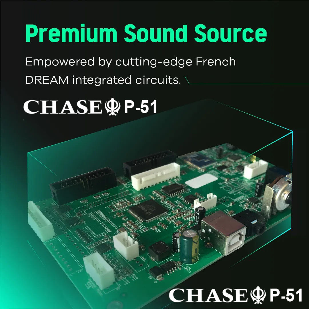 Chase P-51 Digital Piano Bundle In Black or White With Wooden Stand & Pedal Board With Three Pedals - Sustain Pedal, Sostenuto Pedal & Soft Pedal - Piano Bench, Stereo Headphones, Tutorial Book, DVD & CD - Watch The Demo Video