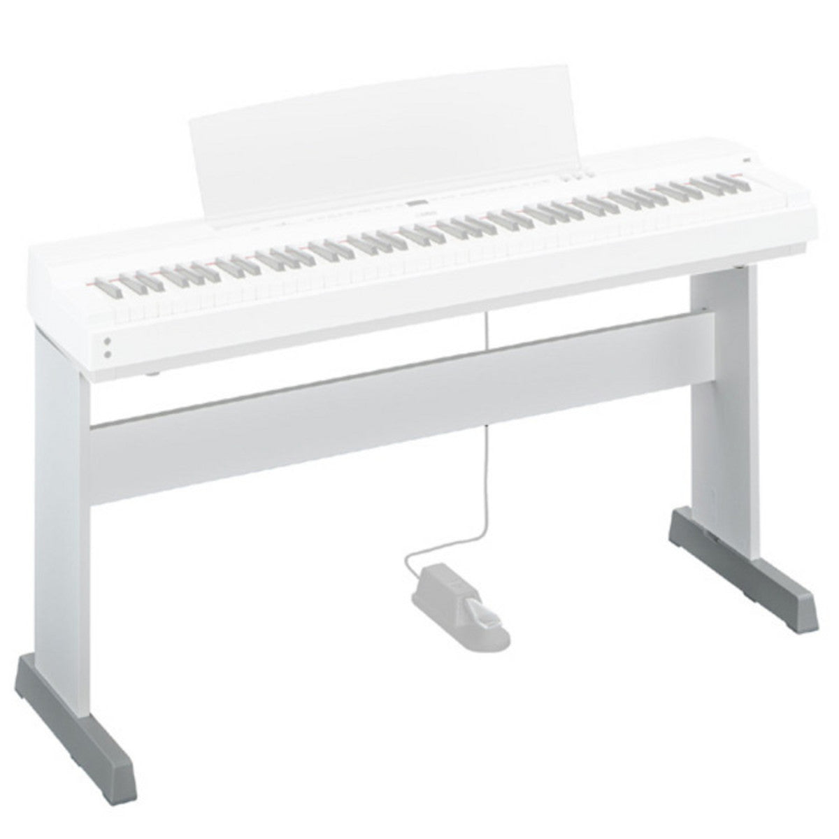 Yamaha P-Series L255 White Keyboard Stand for P255 White