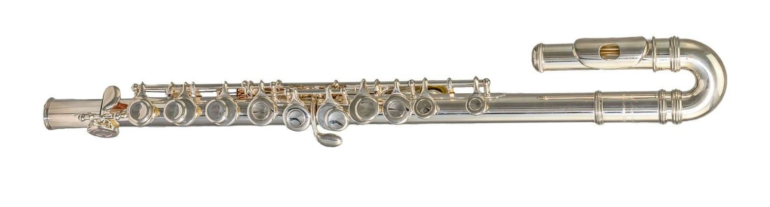 Elkhart Vincent Bach Deluxe Curved Head 100FLAP Silver Flute Pack | Spilt 'E' Mechanism