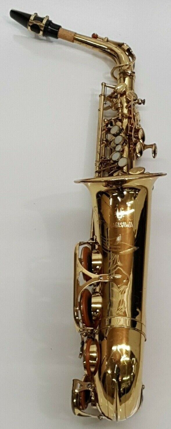 Yanagisawa A-500 Saxophone Alto Sax in Gold Finish & Berkeley Case - Full Outfit