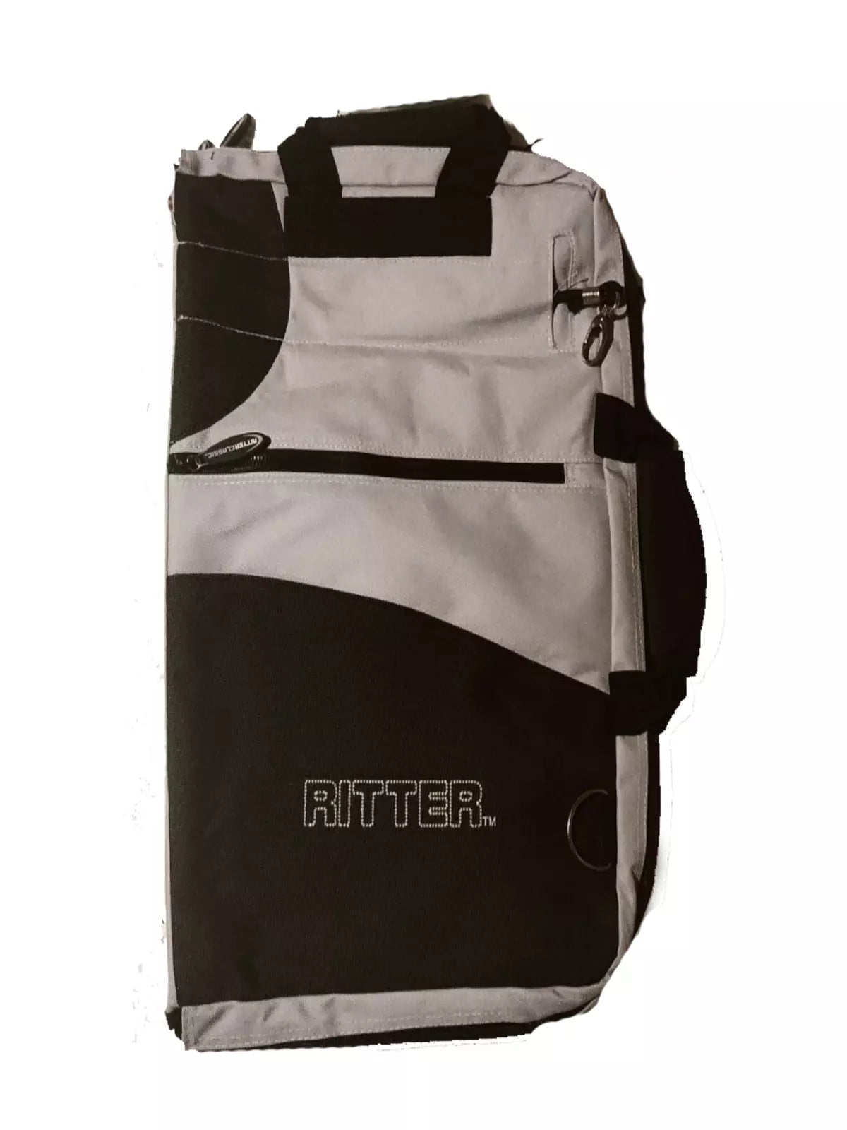 Ritter Drum Sticks Bag 5mm Padding With Handle Strap & Pockets in Grey-Black