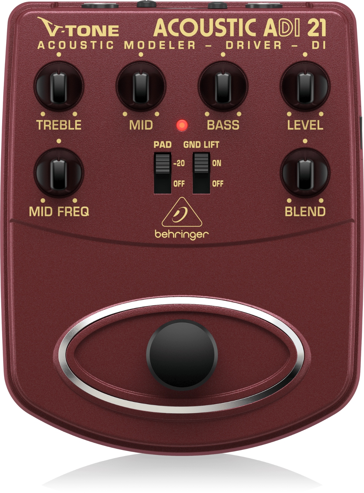 Behringer V-Tone Acoustic Amp Modeller / Direct Recording Preamp / DI Box - ADI21