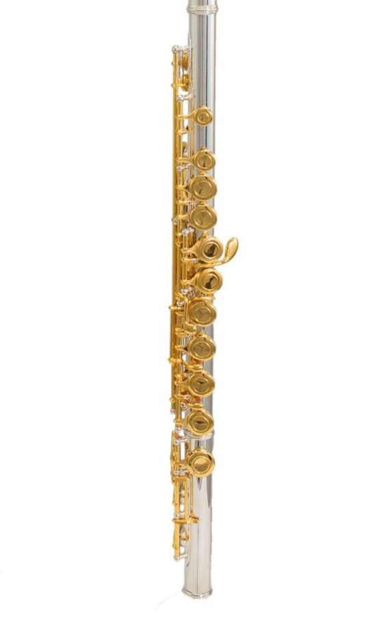 Elkhart Vincent Bach Silver Flute Pack | Spilt E Mechanism Offset G .