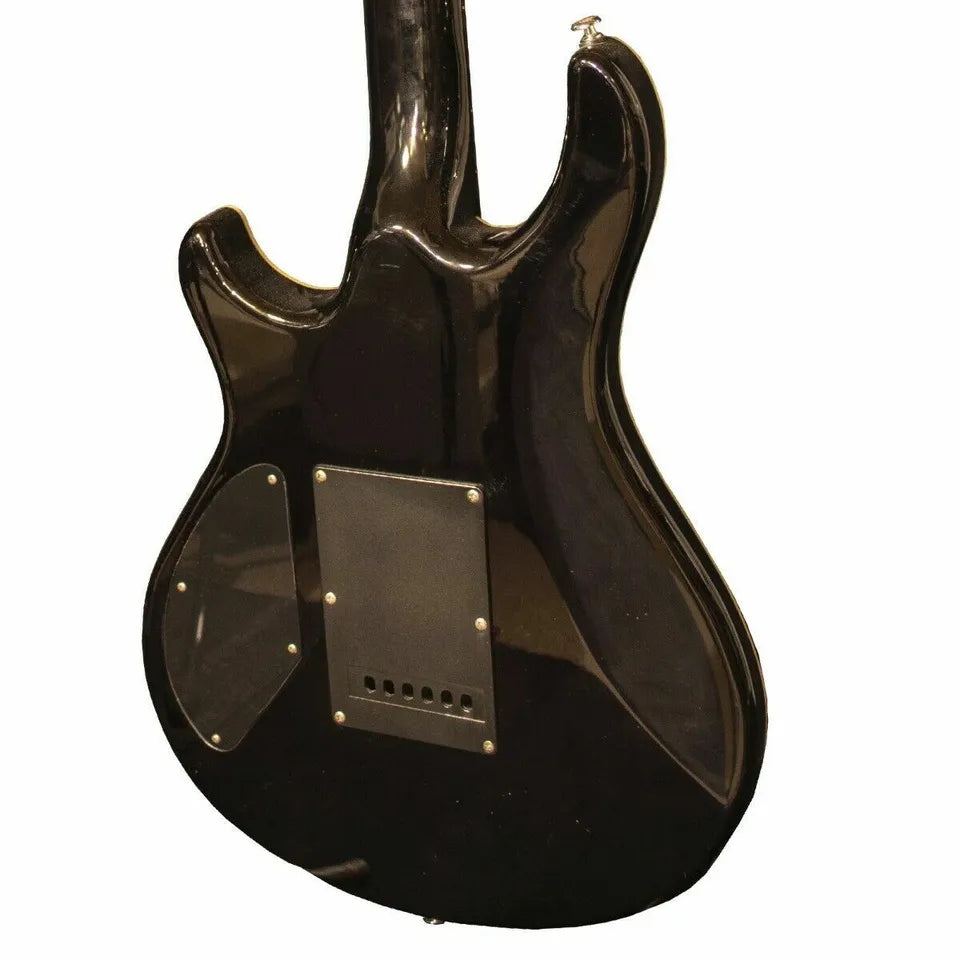 Guvnor By Chase GE700 Electric Guitar - Set Neck - Flamed Maple Top Translucent;