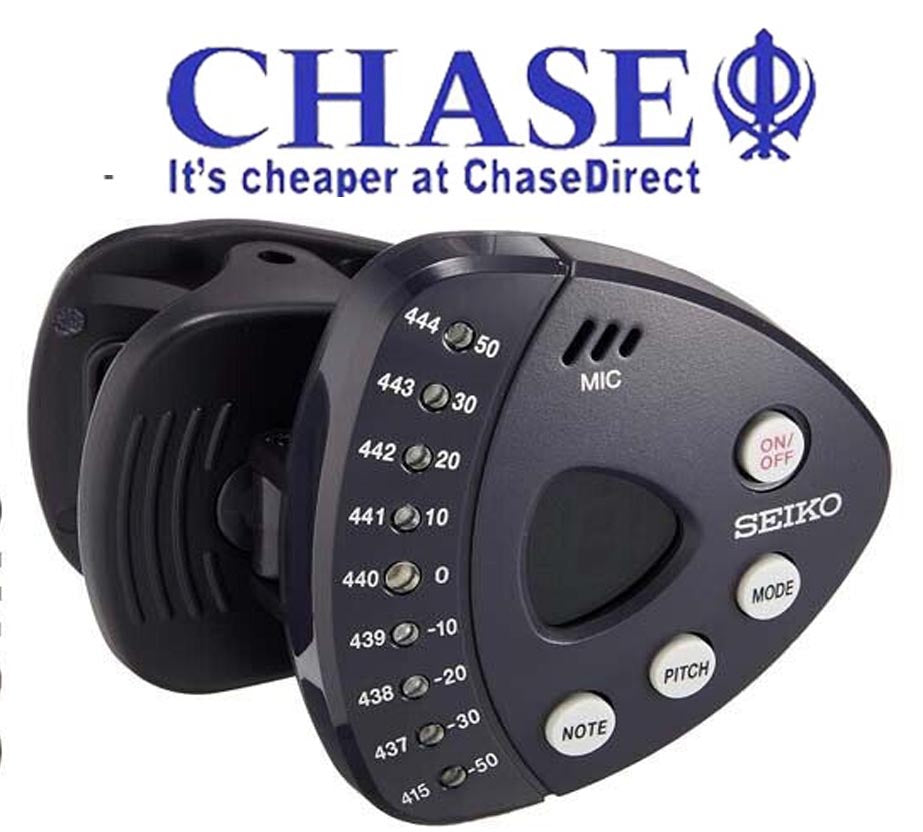 Seiko STX1N Clip-on Chromatic Tuner for any instrument with LCD Display
