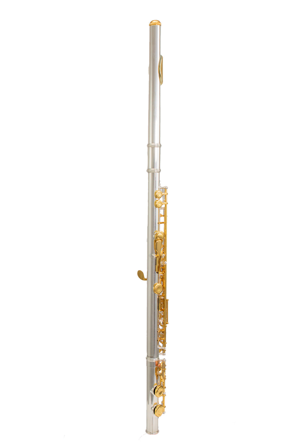 Elkhart by Vincent Bach Flute 100FLGK with Case in Silver | Spilt E Mechanism Offset G - RRP £279 Buy Now in Sale At Half Price For £139 - Only Few Left!