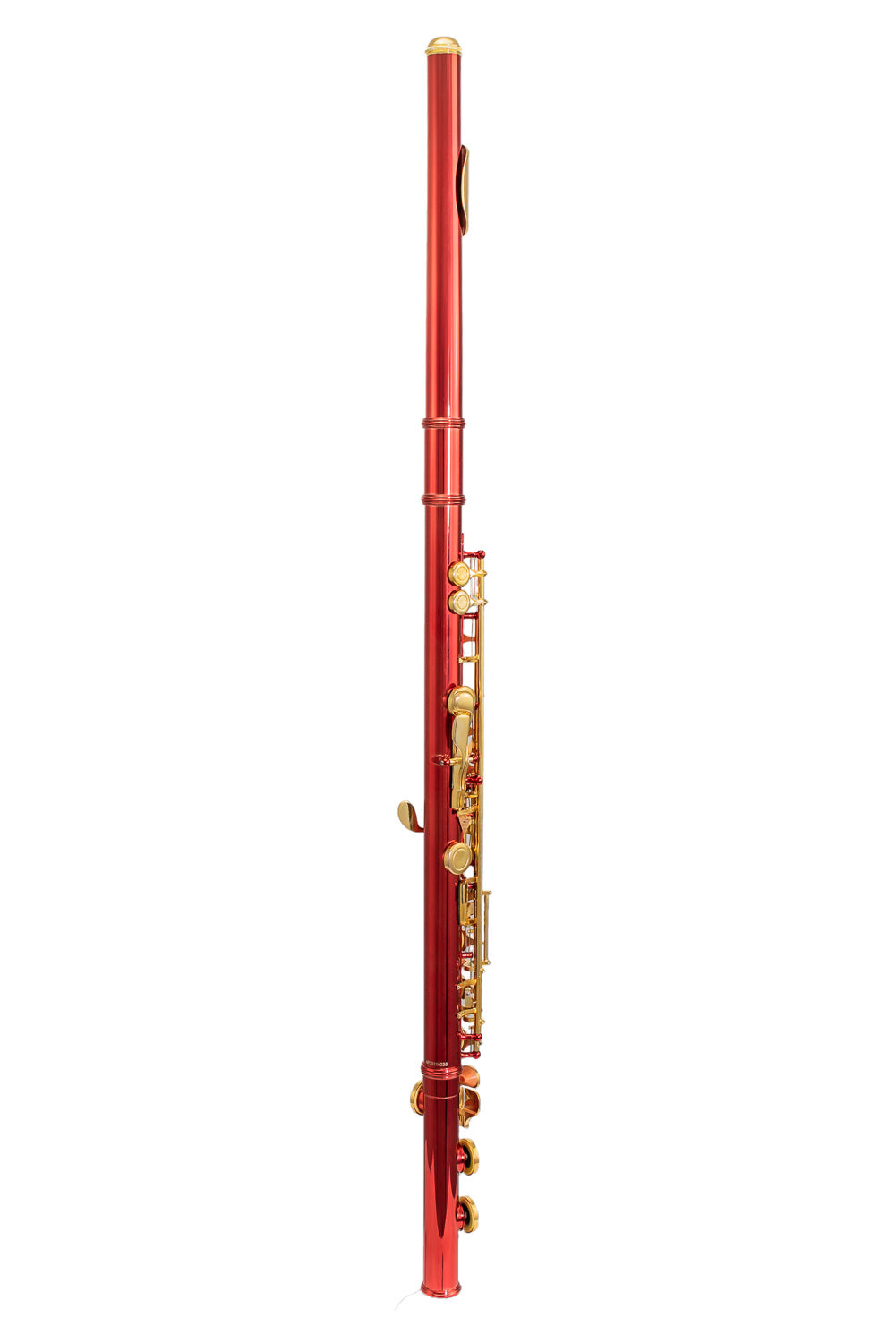 Elkhart by Vincent Bach Flute 100FLR with Case in Red | Spilt E Mechanism Offset G - RRP £279 Buy Now in Sale At Half Price For £139 - Only Few Left!