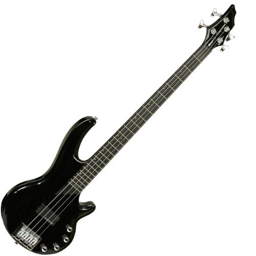 Bass Electric Guitar Active Tanglewood Canyon I 1 Long Scale Ebony Fretboard BK