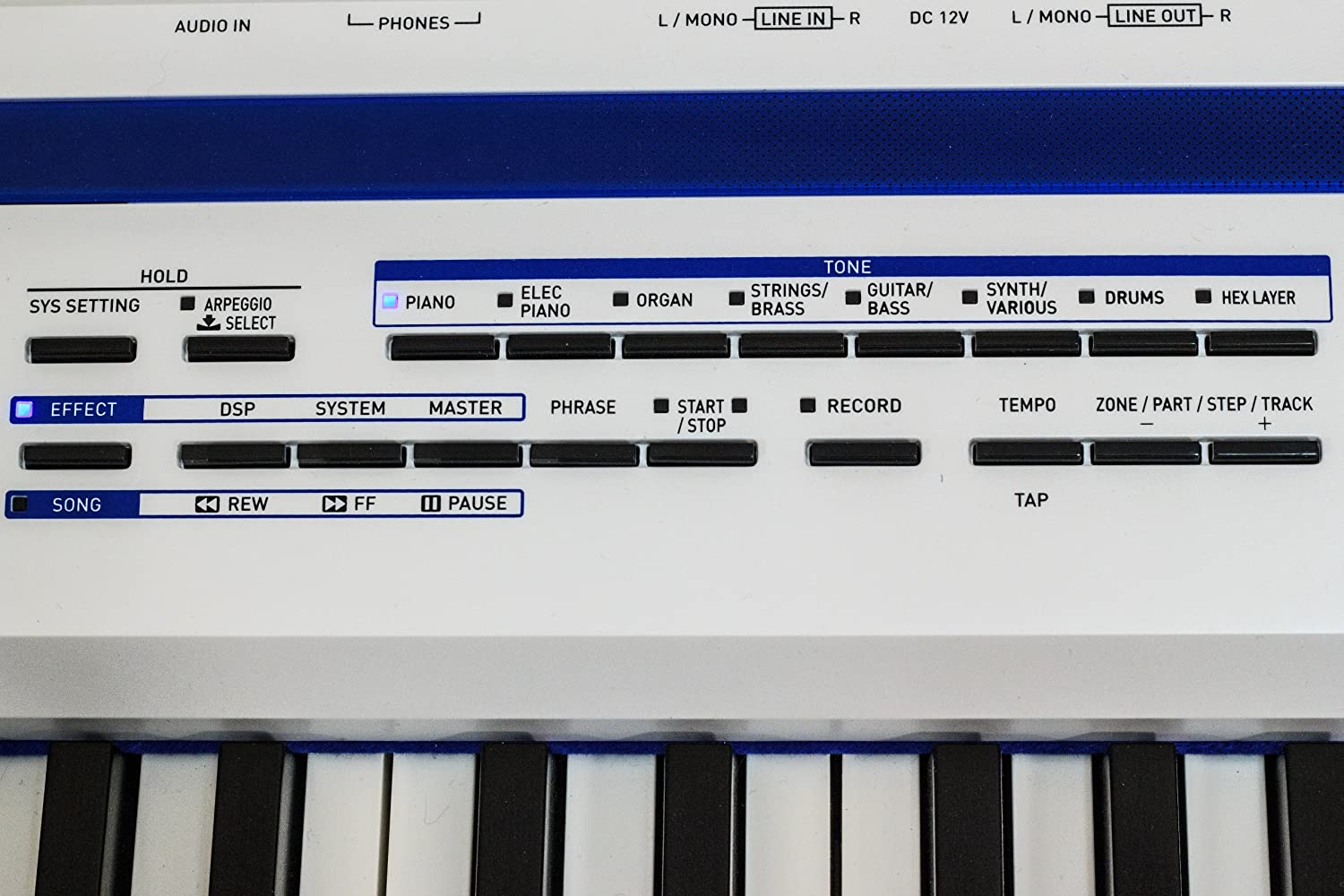 Casio PX-5S 88-Key Privia Pro Digital Stage Piano with Power Supply