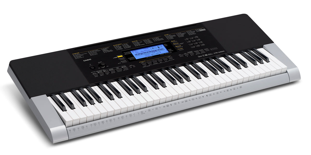 Casio  CTK4400 61-Key Touch Sensitive Personal Keyboard with Power Supply