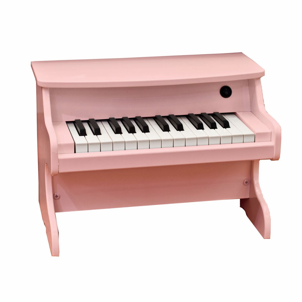 CHASE CDP-121 Mini Digital Piano In High Gloss Colour Finishes - Pink/White
