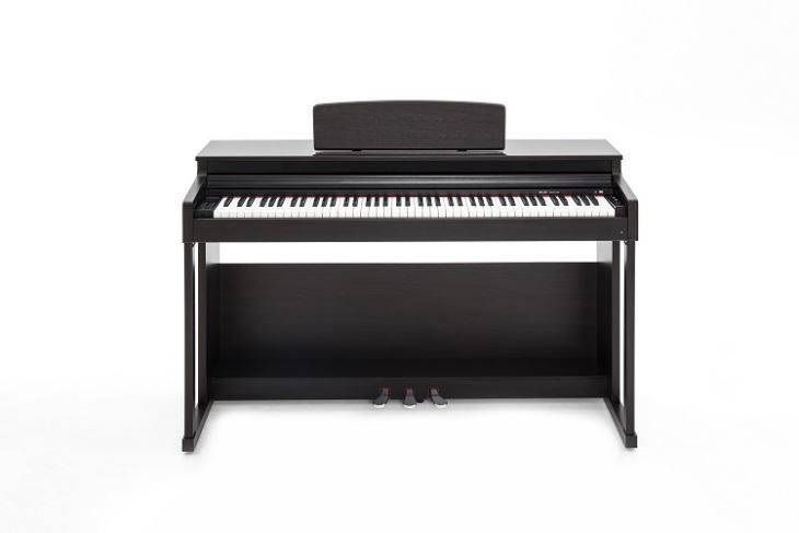 Chase CDP-357 Digital Electric Piano with Wooden Cabinet in Rosewood, Black and White