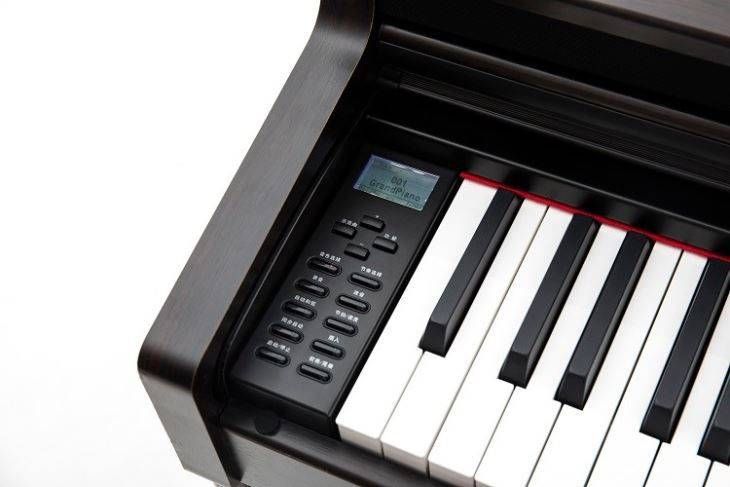 Chase CDP-357 Digital Electric Piano with Wooden Cabinet - Available in Rosewood, Black or White