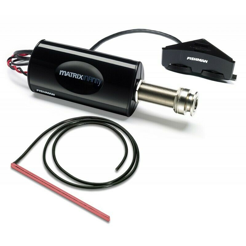 Acoustic Guitar Pickup Fishman PRO-MAT-INF Matrix Infinity Preamp System Wide