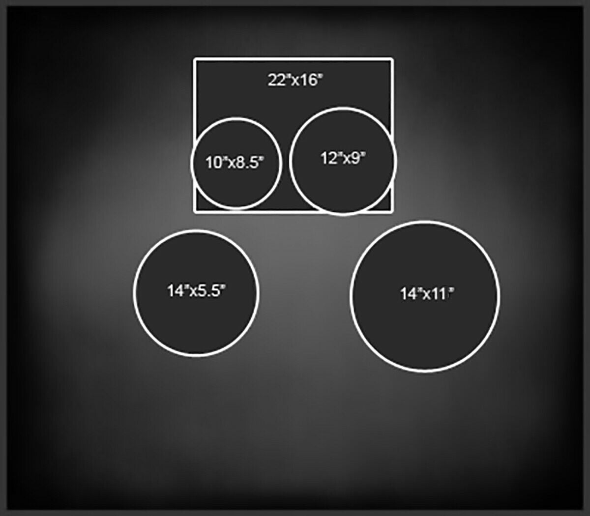 Drum Kit TAYE 5 Piece Pro X Grey Satin - 22" Bass Drums With Hardware Set - D14