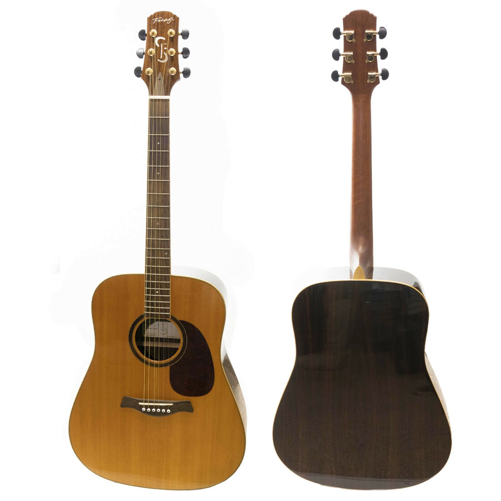 Fairclough River Dreadnought Acoustic Guitar Solid Spruce Top -