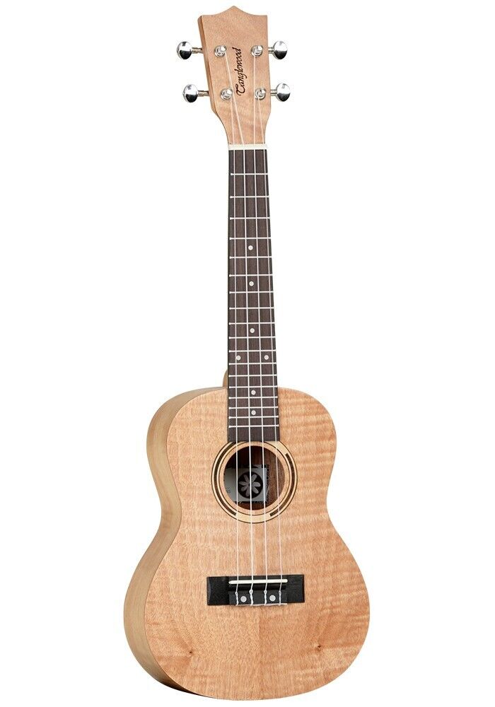 Tanglewood TWT6 Tiare Concert Ukulele | Natural Satin Finish Flamed Mahogany