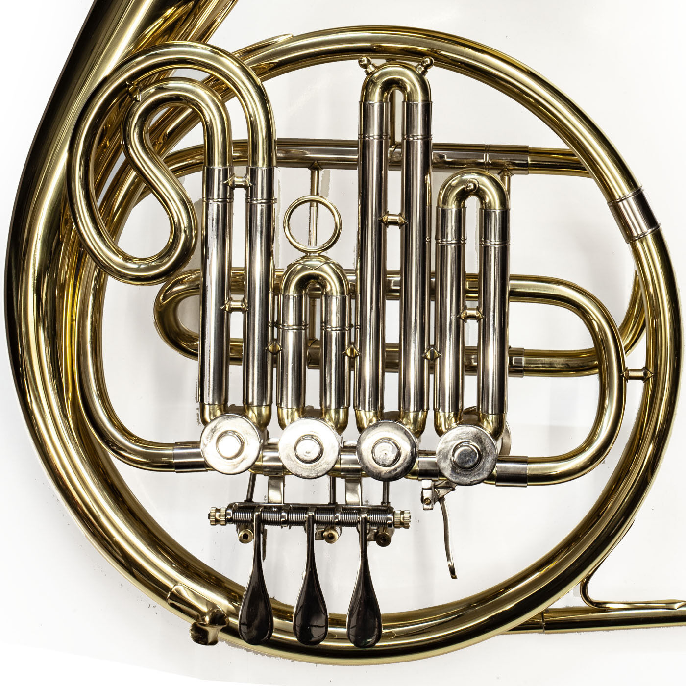 French Horn in Bb Single - Chase Student Oufit - Brass Finish - Hard Case - -
