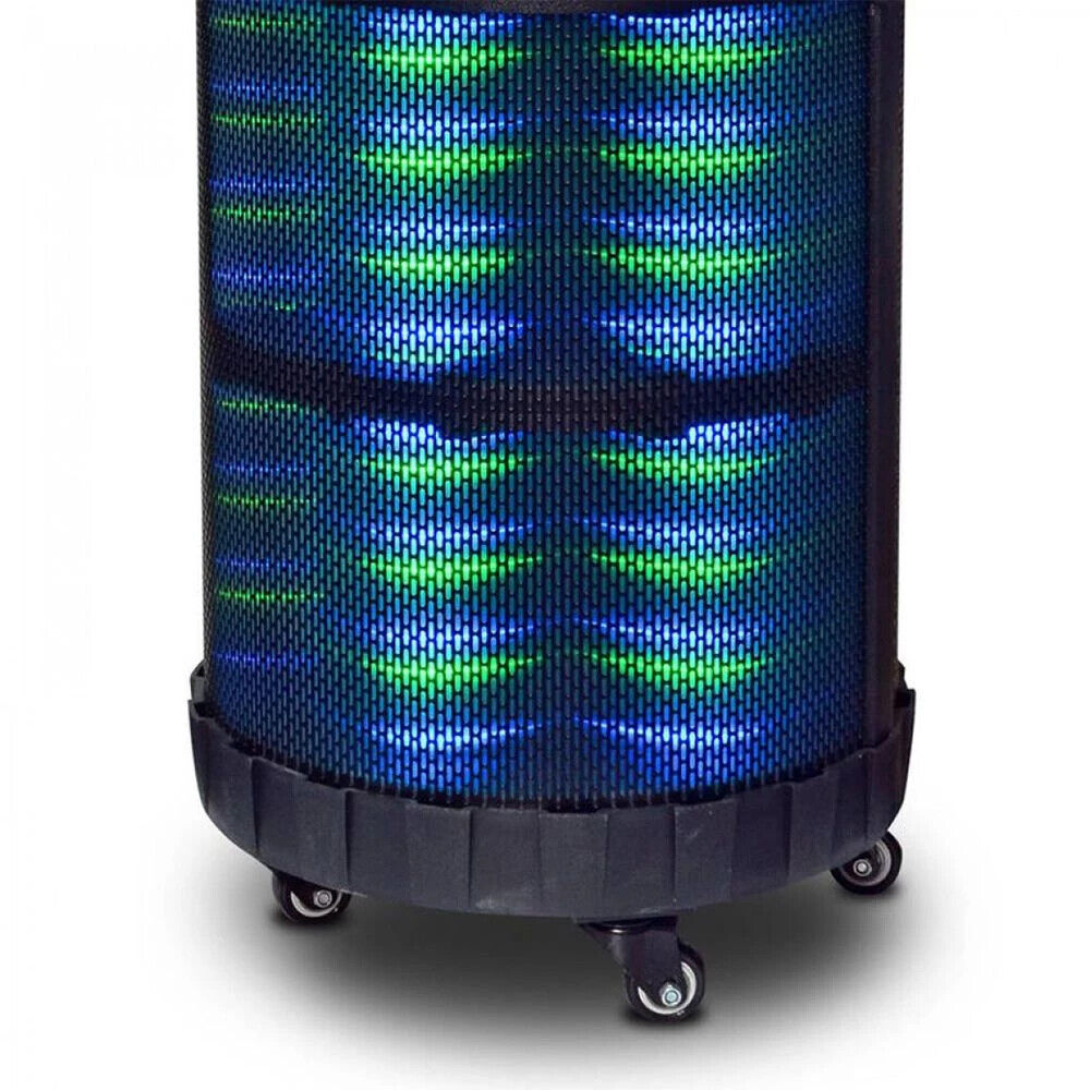 iDance Cyclone 6000 Portable PA System Bluetooth Speaker Party Dance System,