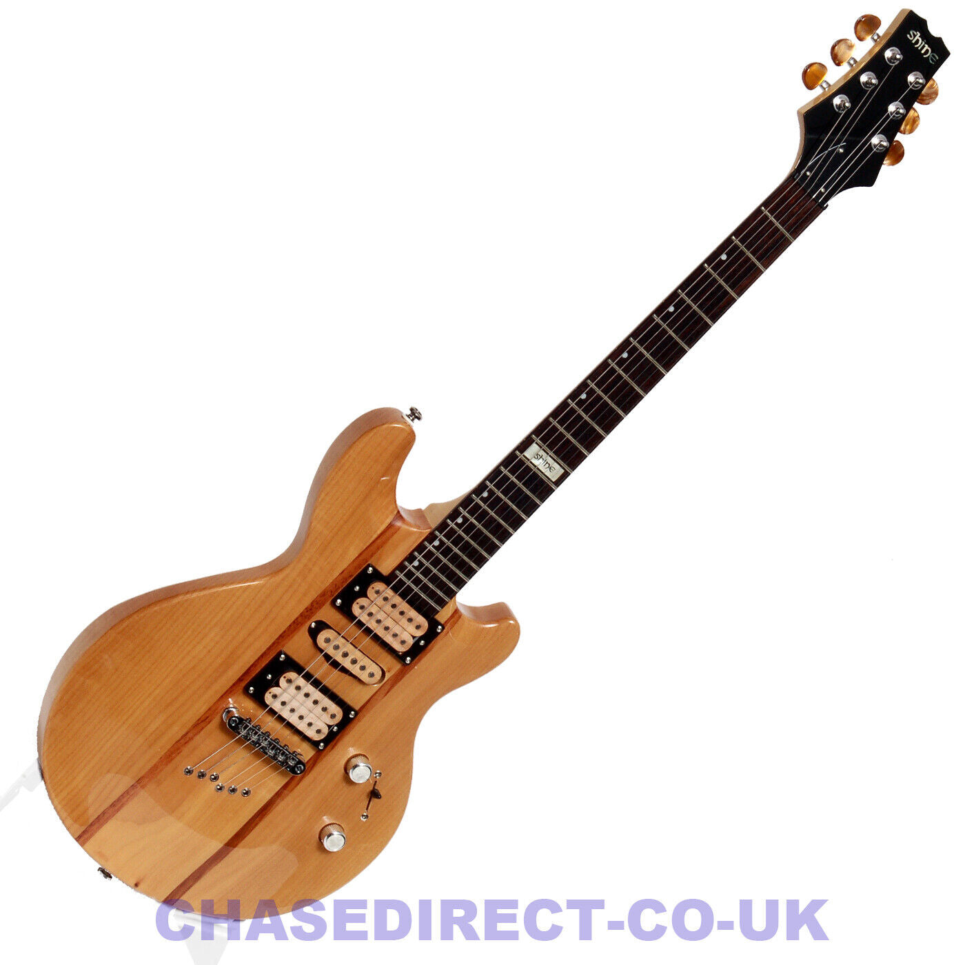 Electric Guitar Shine SIL-604 LP Style Double Cut Away Set In Neck - open never used