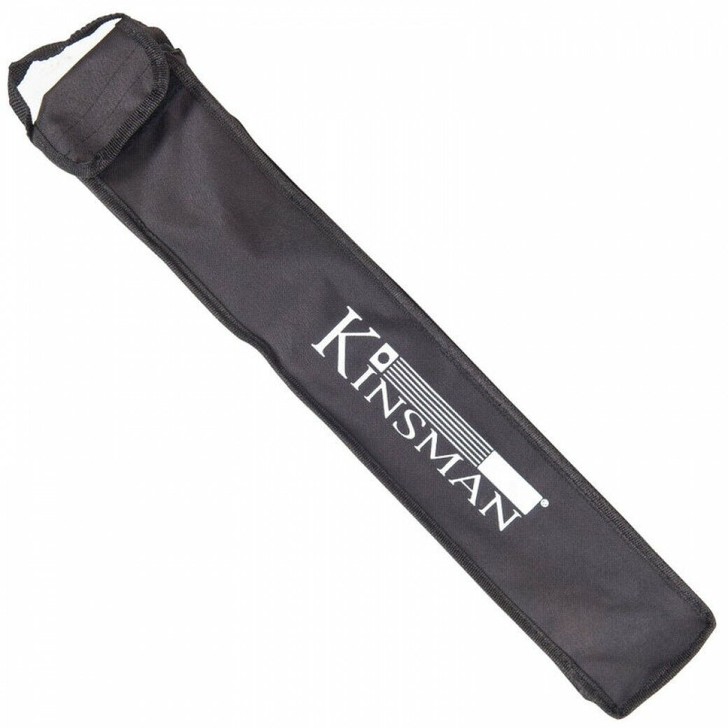 Kinsman Deluxe Sturdy Music Stand with Bag Case Sleeve - 3 Tier - Musical Instrument