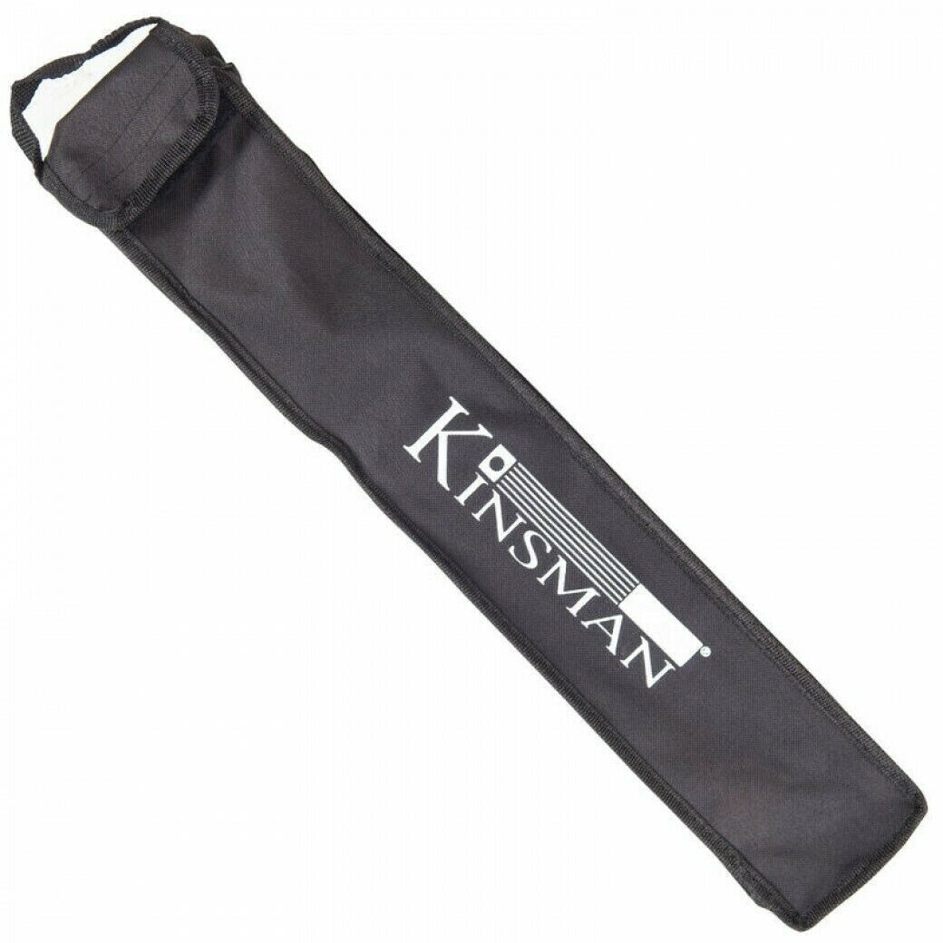 Kinsman Deluxe Sturdy Three Tier Music Stand And Bag In Purple