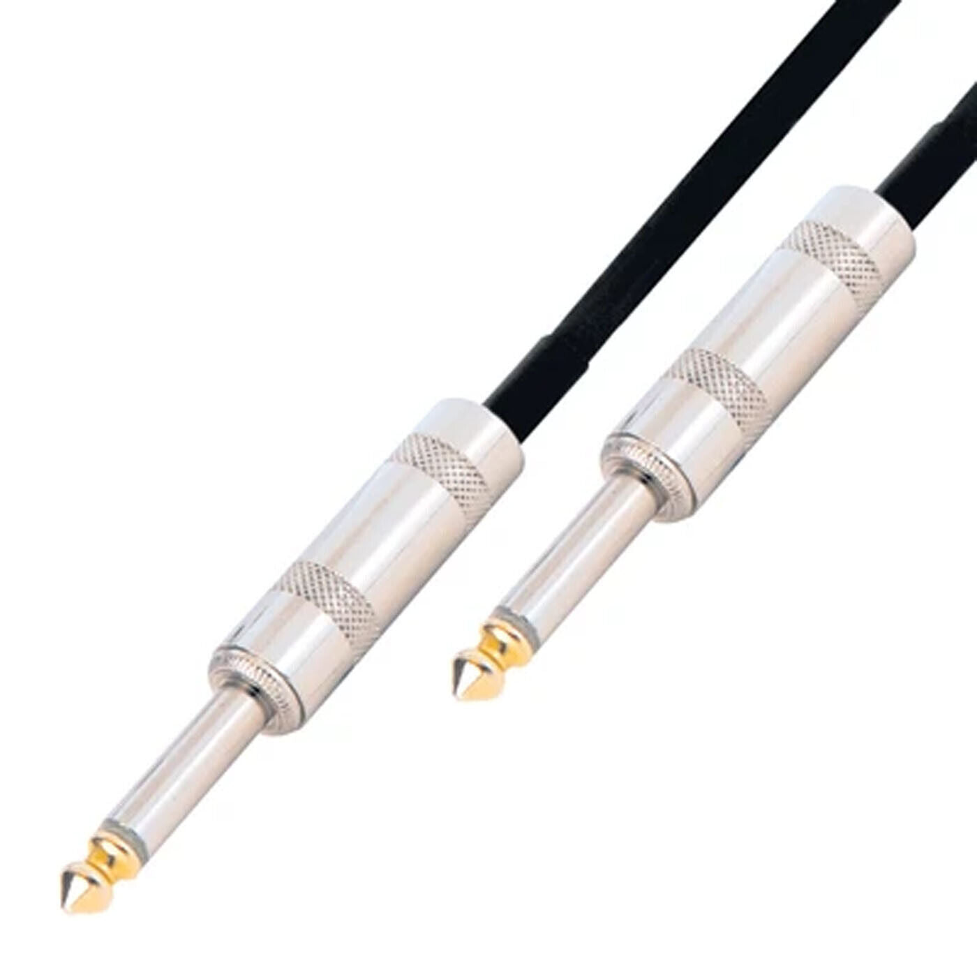 Kinsman Instrument / Guitar Lead Cable - - 20ft / 6m - Black - SL20 -