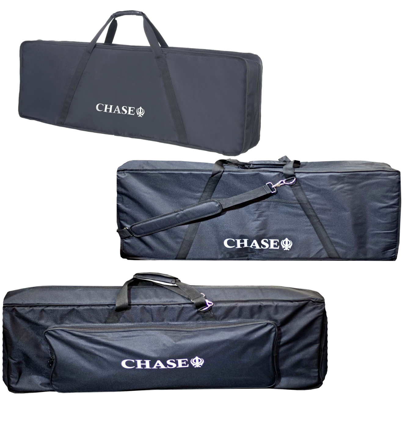 Chase Digital Stage Piano Keyboard GigBag Case For 76 Notes Keys 1290X345X124mm