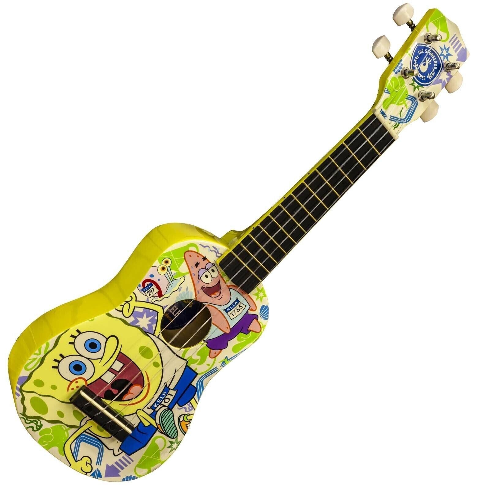 Ukulele Soprano With 4 Nylon Strings Spongebob Squarepants Games Ukule