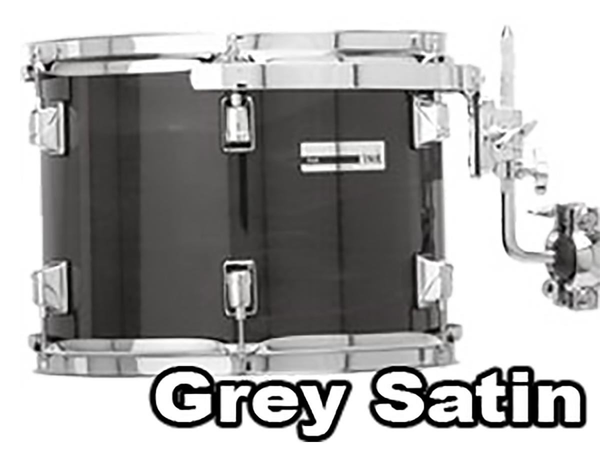Drum Kit 5 Piece TAYE Pro X Grey Satin - 22" Bass Drums With Hardware Set - D13