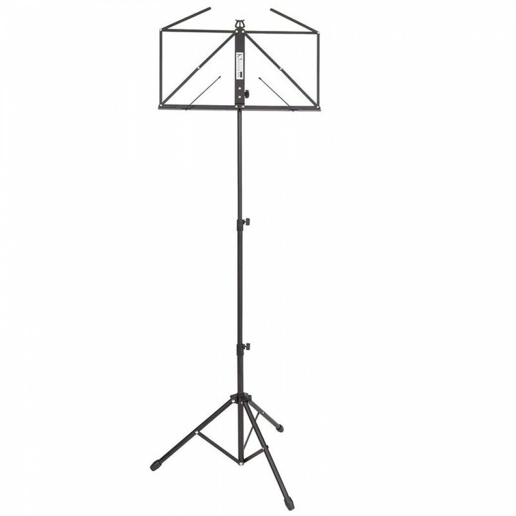 Kinsman Deluxe Sturdy Music Stand with Bag Case Sleeve - 3 Tier - Musical Instrument