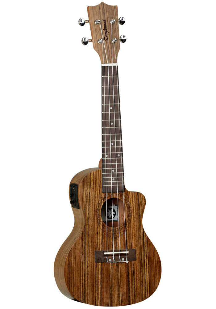 Tanglewood Tiare Electro Acoustic Concert Ukulele TWT12E with Built-In Tuner