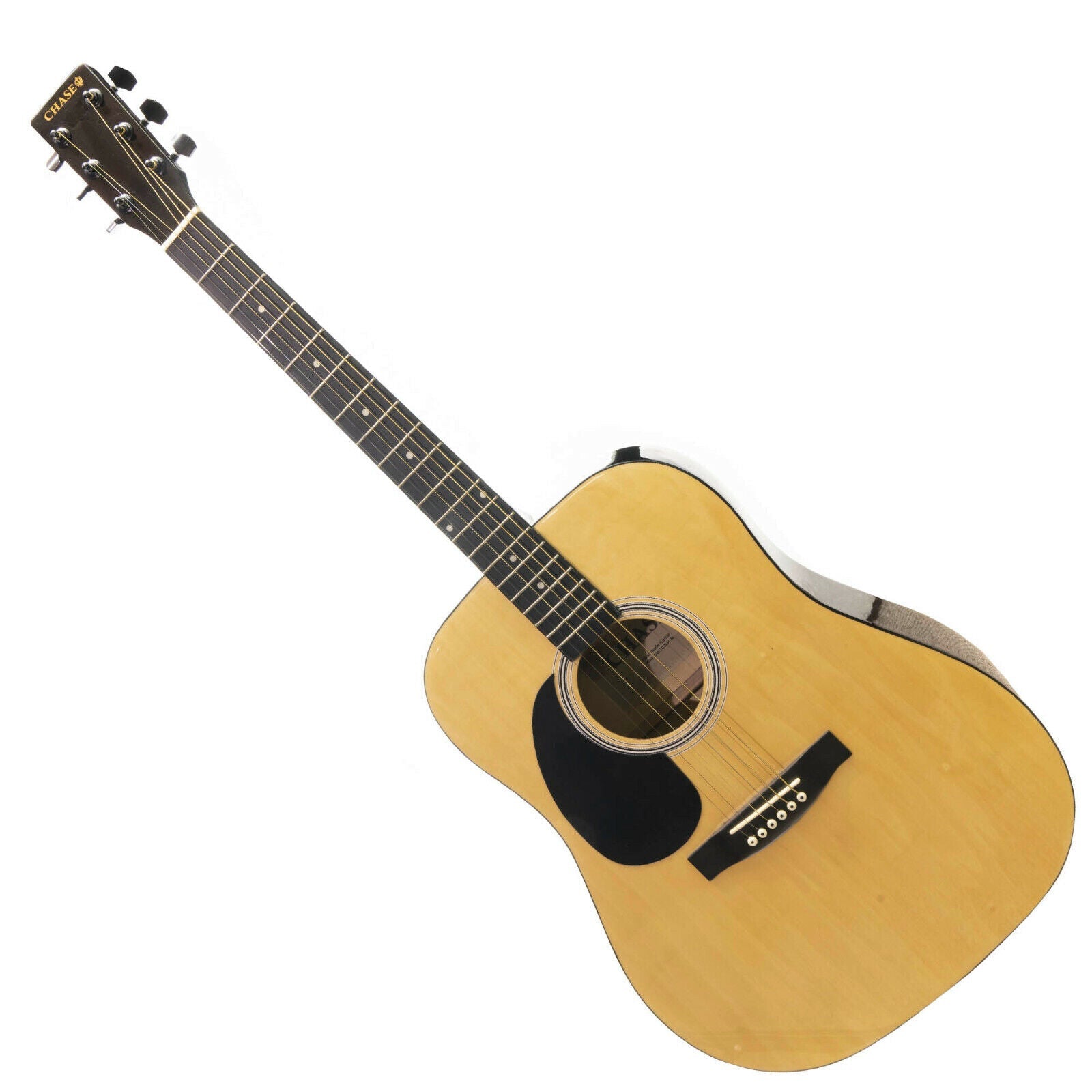 Chase SW203-N Dreadnought Acoustic Guitar - Left Handed | Brand New