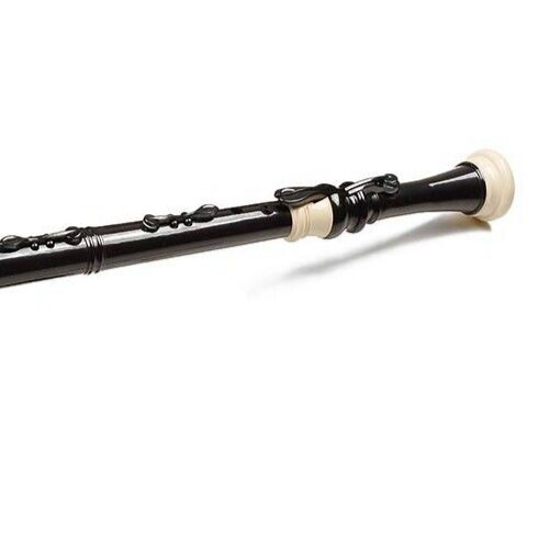 Hornby Bass Recorder In Key of F - Hornby ABS Recorder 900H in Black/Beige