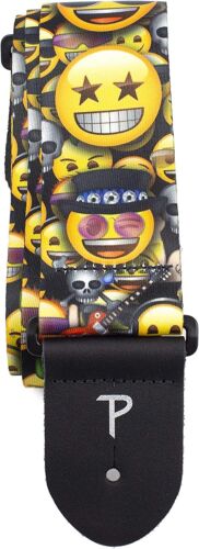 Perris Emoji Guitar Strap - For Electric Bass Acoustic or Classical Guitar