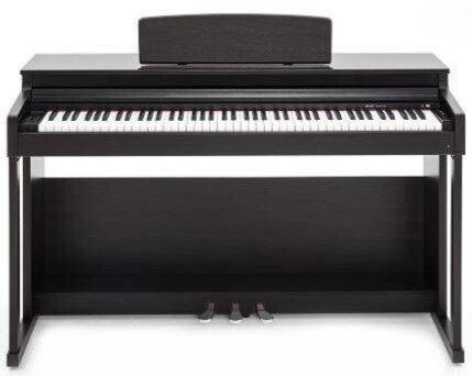 Chase CDP-357 Digital Electric Piano with Wooden Cabinet in Rosewood, Black and White