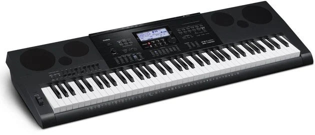 Casio WK 7600 Portable Keyboard in Black | 76 Touch-Sensitive Keys  | 820 Built-In Sounds