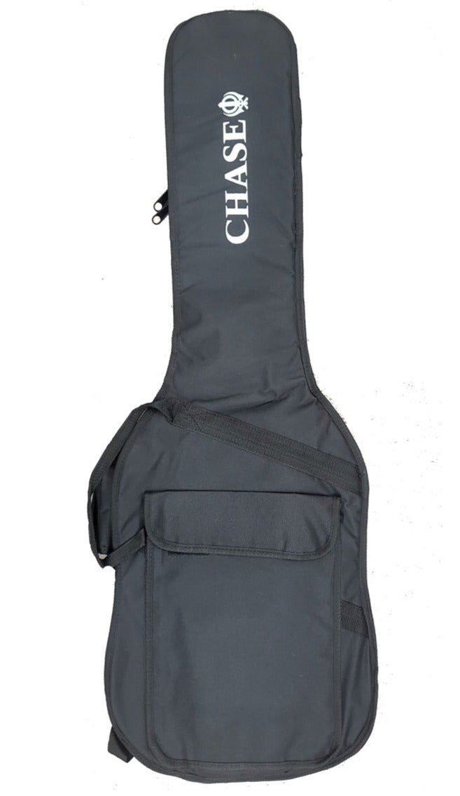 Chase Deluxe Electric Guitar Gig Bag Case 5mm Padded Shoulder Straps