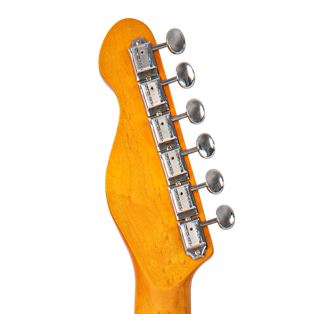 Vintage Electric Guitar JDV28 Joe Doe 'Gambler' in Butterscotch