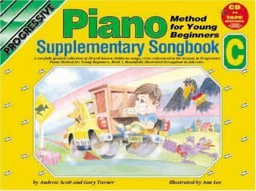 Learn to Play Piano Progressive Young Beginner Piano Supplementary Songbook C K7