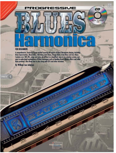 Progressive Blues Harmonica Licks by Johnson (1995) -