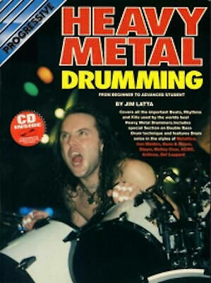 Learn How To Play Drums - Heavy Metal Drumming Drum Kit Music Book & CD - G8