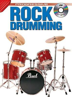 Learn How To Play Drums - Rock Drumming Kit Lessons - Tutor Music Book & CD - H2