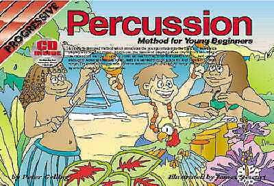 Progressive Percussion Method for Young Beginners Book 1 CD Peter Gelling - K7